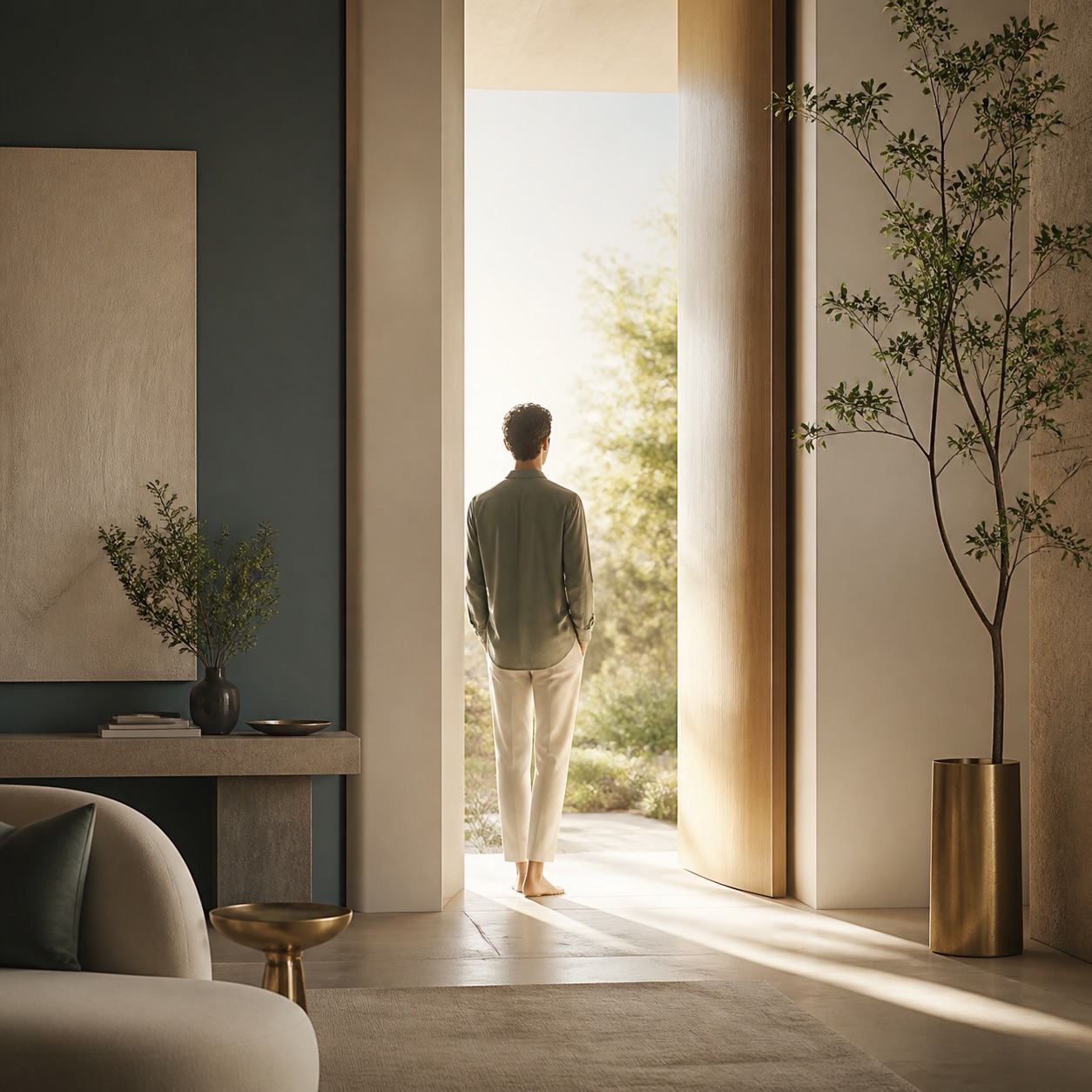 A quiet private setting prepared for a clarity consultation